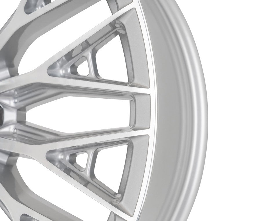 22" Vossen HFX6 Silver Polished 22x10 Concave Wheels Fits Dodge Ram 2500 3500