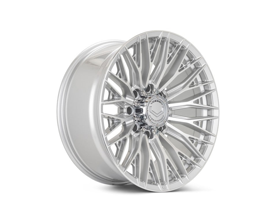 22" Vossen HFX6 Silver Polished 22x10 Concave Wheels Fits Dodge Ram 2500 3500