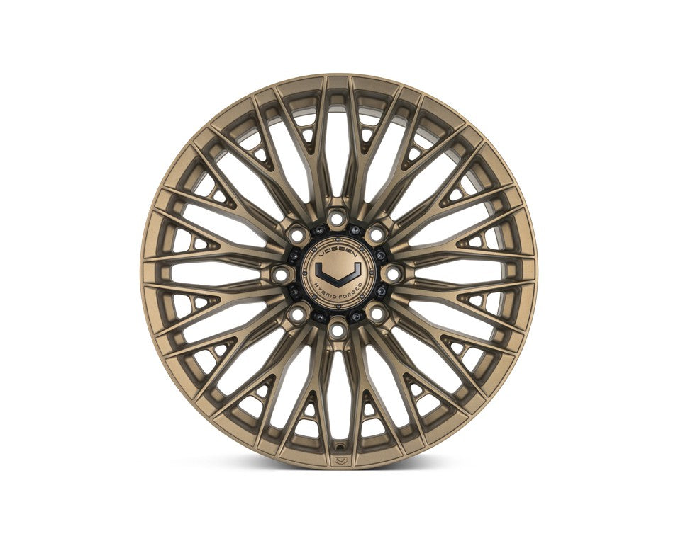 24" Vossen HFX6 Terra Bronze 24x12 Concave Wheels Fits GMC Sierra 2500HD 3500HD