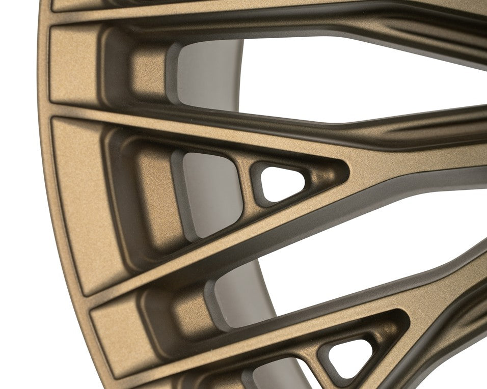 22" Vossen HFX6 Terra Bronze 22x12 Concave Wheels Fits GMC Sierra HD 2001-2010