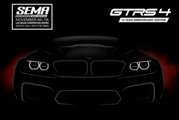 Vorsteiner BMW M4 GTRS4 Teaser for 10 Year Anniversary at SEMA 2014