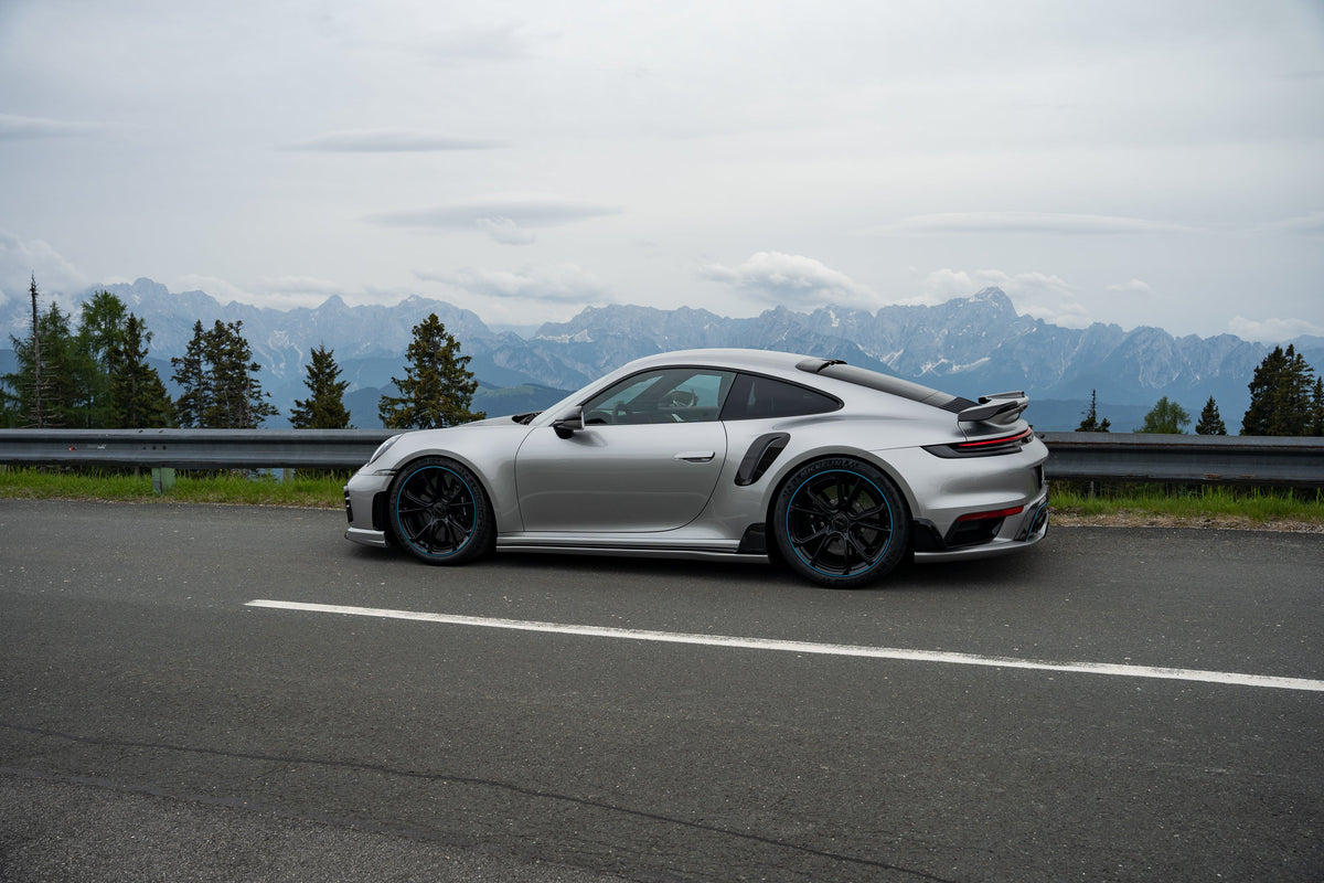 TECHART Aerokit on Porsche 911 Turbo S 992