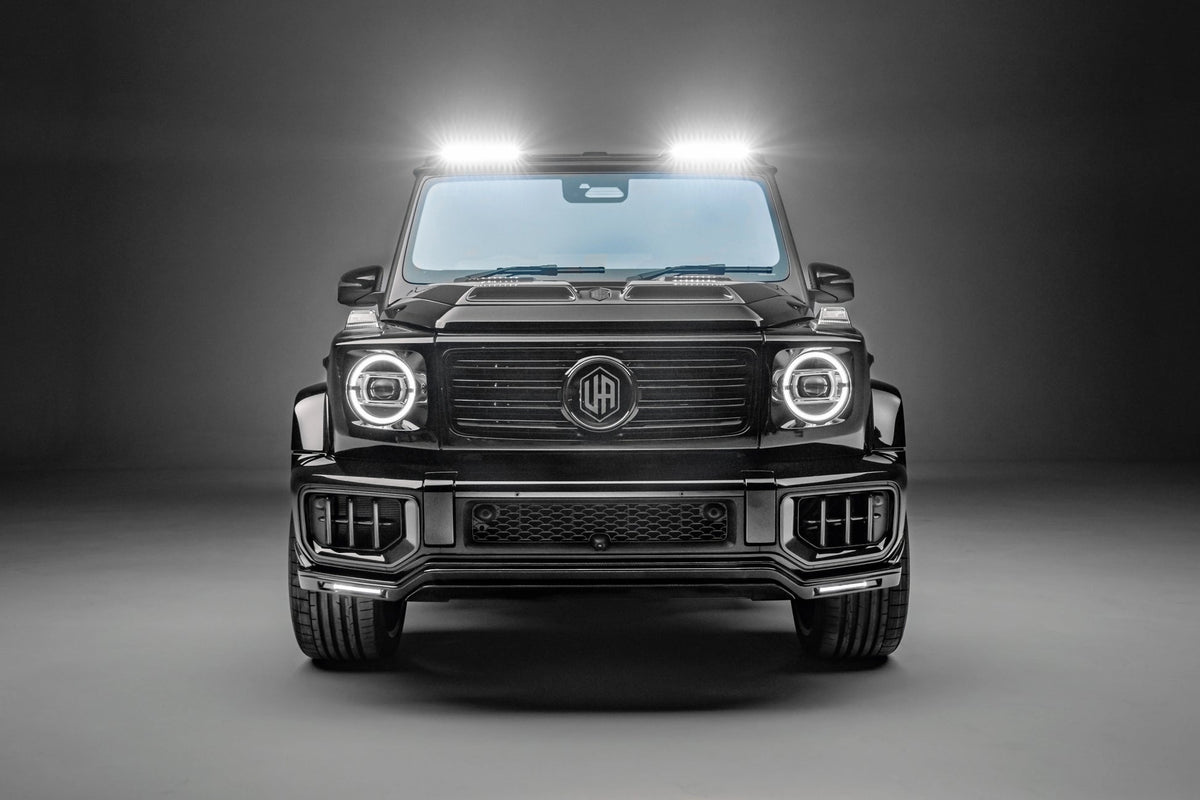 Urban carbon roof light bar on Mercedes G63 W465