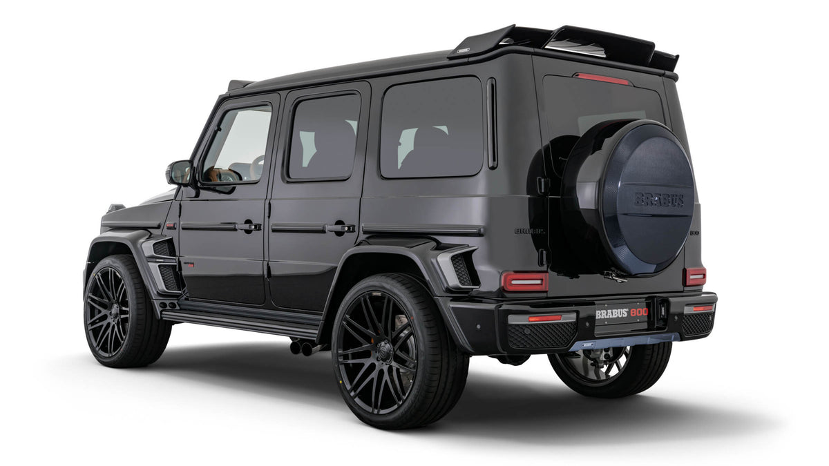 BRABUS WIDESTAR G63 W463A rear three-quarter view