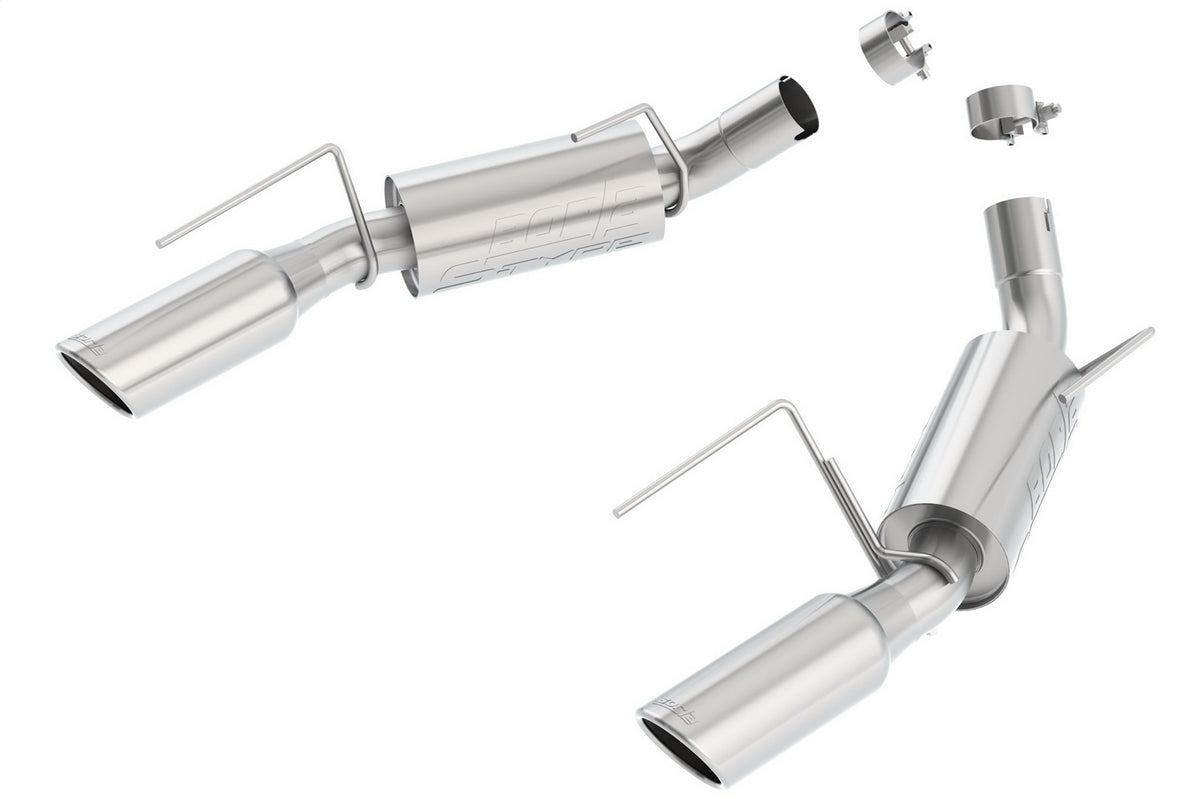 Borla 11750 S-Type Axle-Back Exhaust System Fits 05-09 Mustang