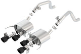 Borla 11856CB ATAK Axle-Back Exhaust System Fits 14-19 Corvette