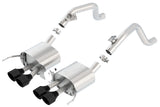 Borla 11869CB ATAK Axle-Back Exhaust System Fits 14-19 Corvette