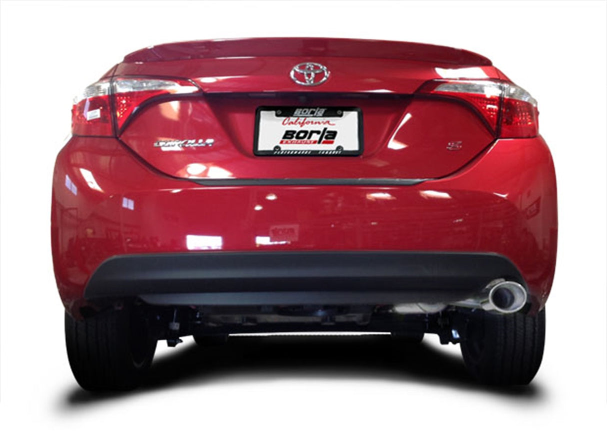 Borla 11897 S-Type Axle-Back Exhaust System Fits 14-19 Corolla