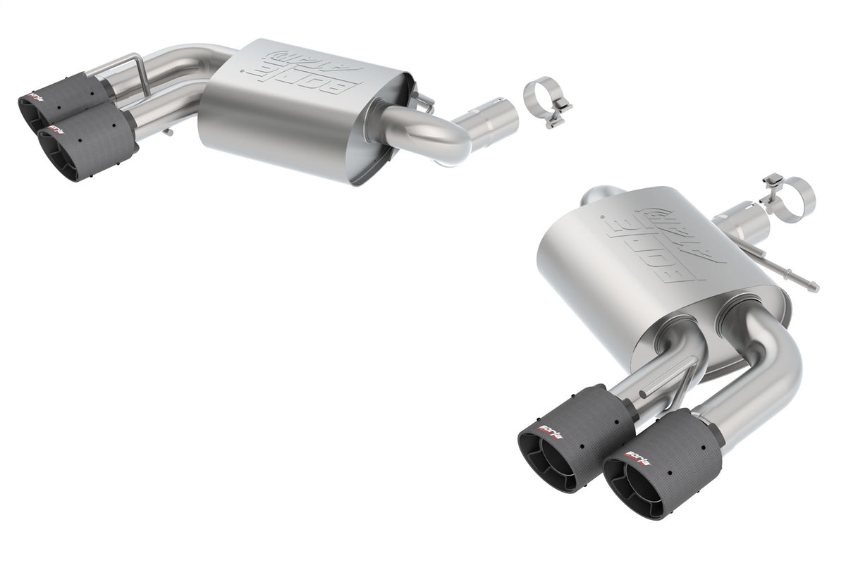Borla 11921CFBA ATAK Axle-Back Exhaust System Fits 16-23 Camaro
