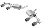 Borla 11924CFBA S-Type Axle-Back Exhaust System Fits 16-23 Camaro