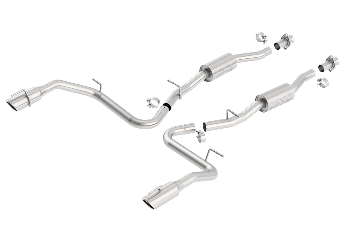 Borla 140052 S-Type Cat-Back Exhaust System Fits 99-04 Mustang