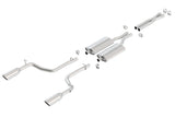 Borla 140125 S-Type Cat-Back Exhaust System Fits 05-10 300 Charger Magnum