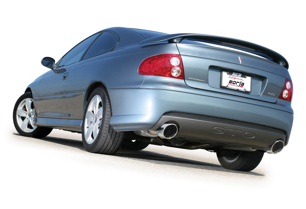 Borla 140165 S-Type Classic Cat-Back Exhaust System Fits 05-06 GTO