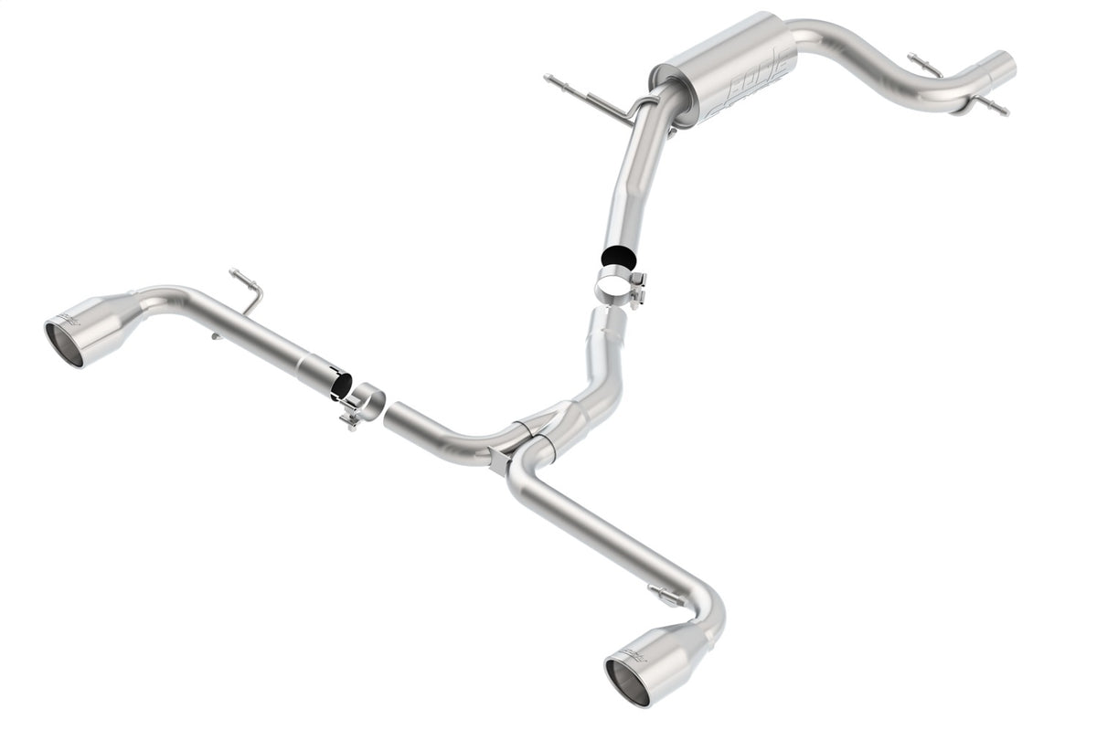 Borla 140347 S-Type Cat-Back Exhaust System Fits 10-14 GTI