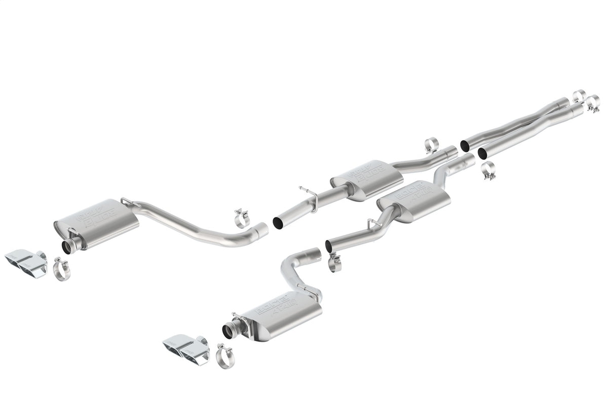 Borla 140628 ATAK Cat-Back Exhaust System Fits 15-22 Challenger