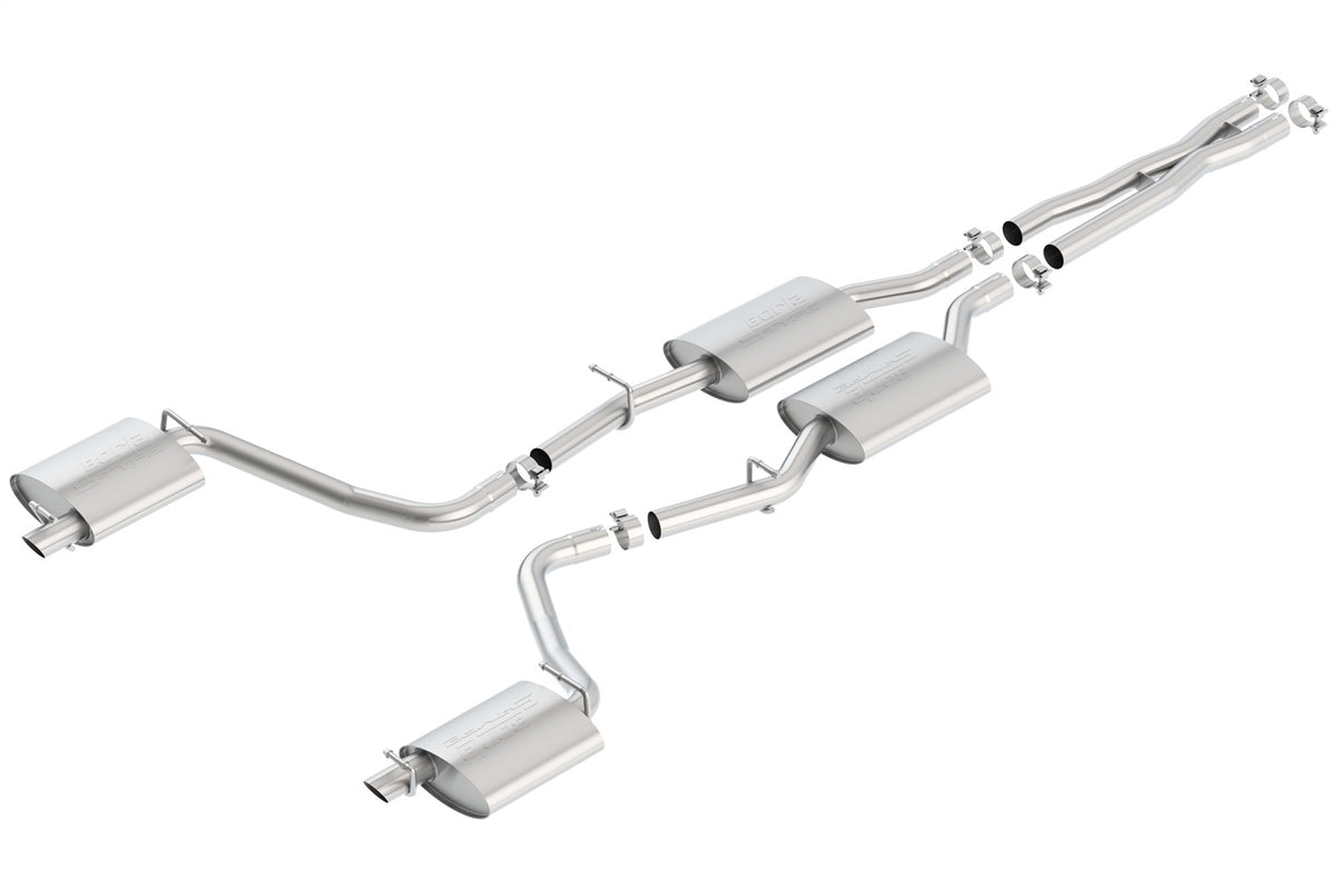Borla 140649 S-Type Cat-Back Exhaust System Fits 15-22 Challenger