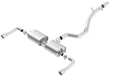 Borla 140682 S-Type Cat-Back Exhaust System Fits 15-20 A3 Quattro