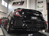 Borla 140739 S-Type Cat-Back Exhaust System Fits 17-21 Civic