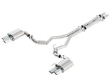 Borla 140745 S-Type Cat-Back Exhaust System Fits 18-23 Mustang