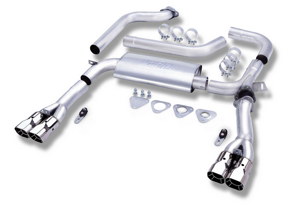 Borla 14555 Adjustable Cat-Back Exhaust System Fits 95 Camaro Firebird