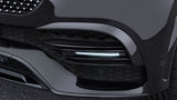 BRABUS front fascia inserts with DRL for Mercedes GLE AMG Line