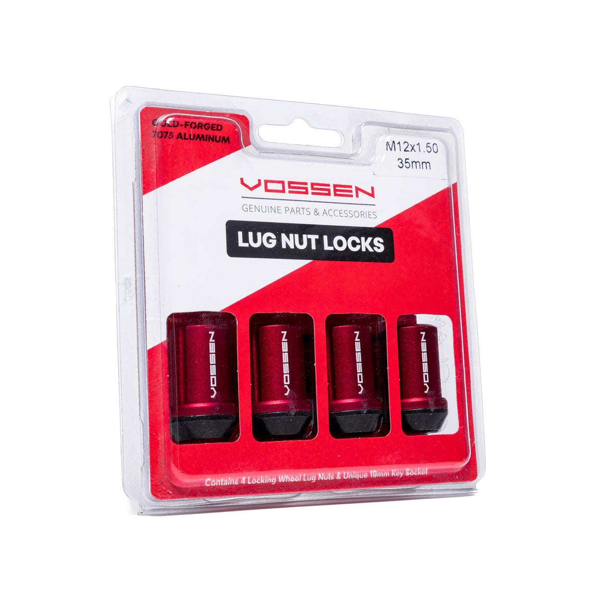 Vossen Lug Nut Locks M12x1.25 – Set of 4 with Key – view 2