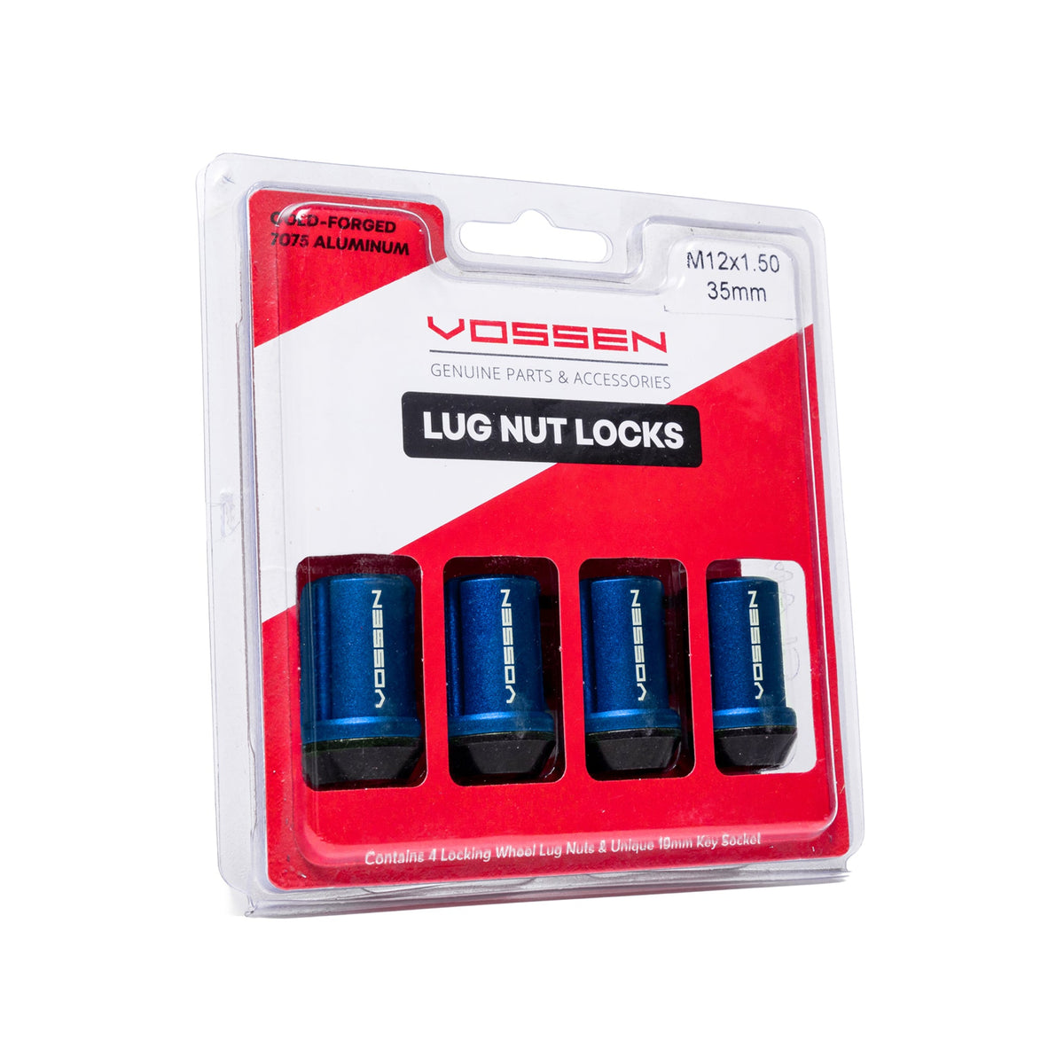 Vossen Lug Nut Locks M12x1.50 – Set of 4 with Key – view 2