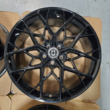 20" HRE FF10 Liquid Black 20x9 Forged Concave Wheels Rims Fits Audi Mercedes