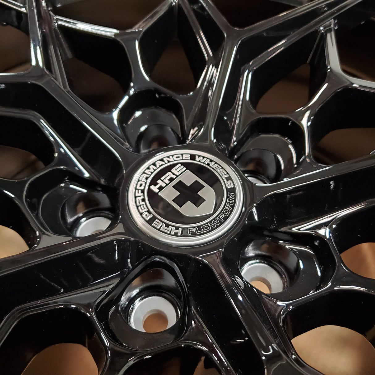 20" HRE FF10 Liquid Black 20x9 Forged Concave Wheels Rims Fits Audi Mercedes