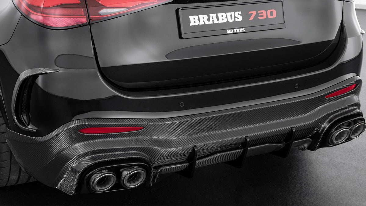 BRABUS carbon rear diffuser for Mercedes-AMG GLC63 X254