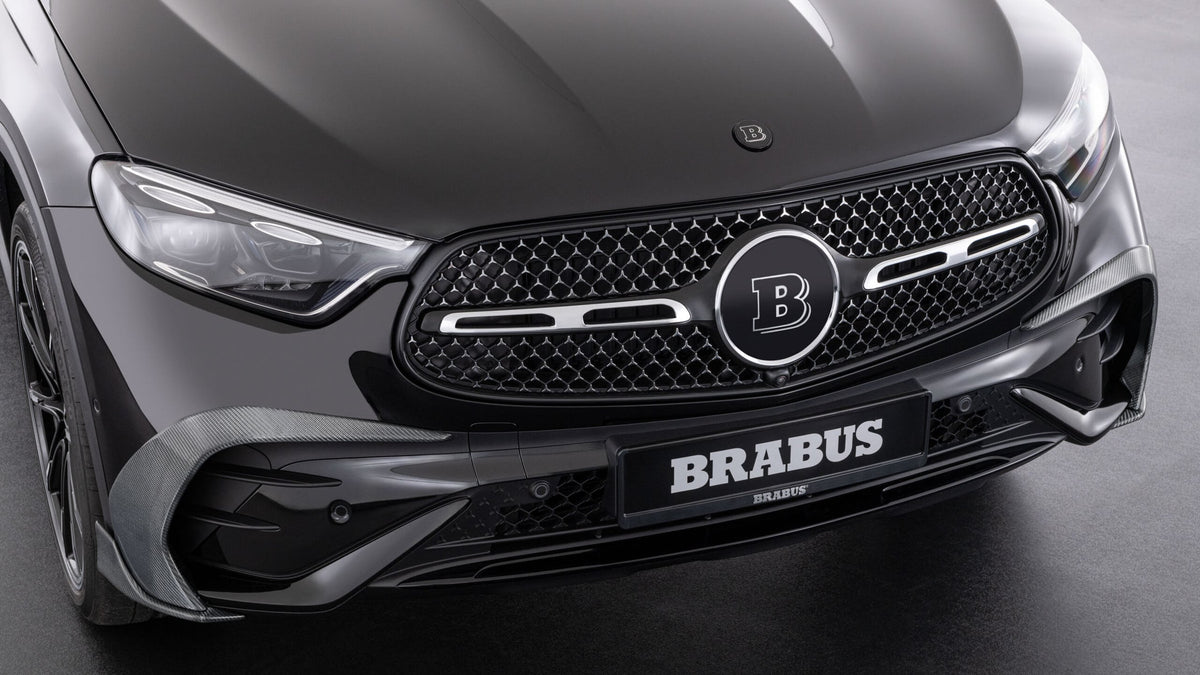 BRABUS carbon front fascia attachments for Mercedes GLC300 X254 AMG Line