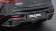 BRABUS carbon rear diffuser on Mercedes-Benz EQS V297
