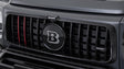 BRABUS carbon radiator grille attachment on Mercedes G-Class W465