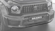 BRABUS WIDESTAR Carbon Package I front lip on Mercedes-AMG G63 W465