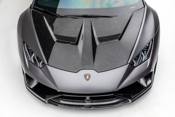 Vorsteiner Vicenza Edizione Aero Bonnet Carbon Matrix Glossy Huracan Performante