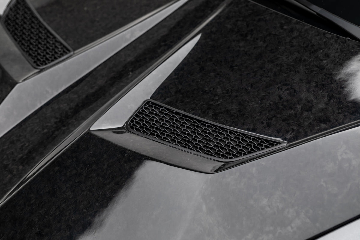 Vorsteiner Vicenza Edizione Aero Bonnet Carbon Matrix Glossy Huracan Performante
