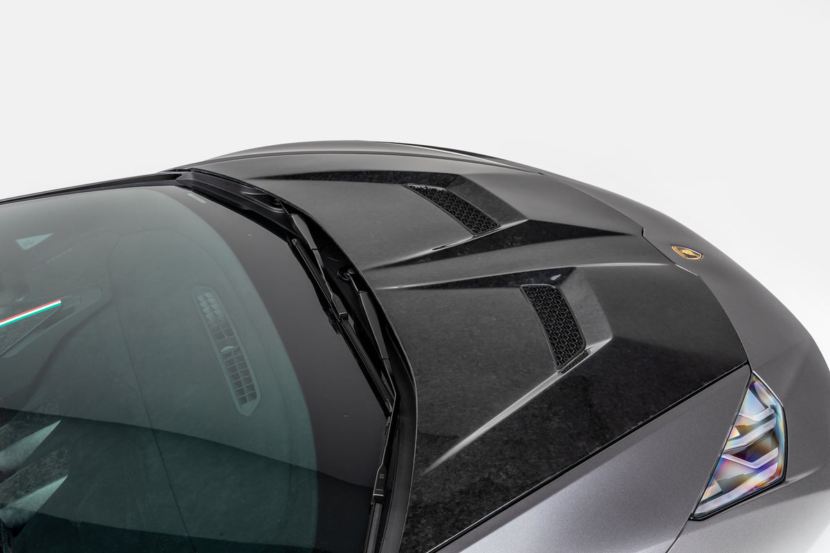 Vorsteiner Vicenza Edizione Aero Bonnet Carbon Matrix Glossy Huracan Performante