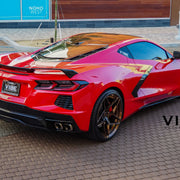 Chevrolet C8 Corvette on AG Luxury AGL53 forged wheels, 20x9 Front, 21x12 Rear in brushed antique bronze, polished pockets & lip - Vibe Motorsports build, photo 10