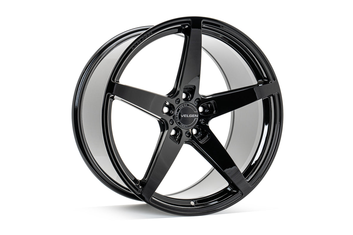 20" Velgen Classic5 V2 Gloss Black 20x10.5 Wheels Rims Fits Jeep Grand Cherokee