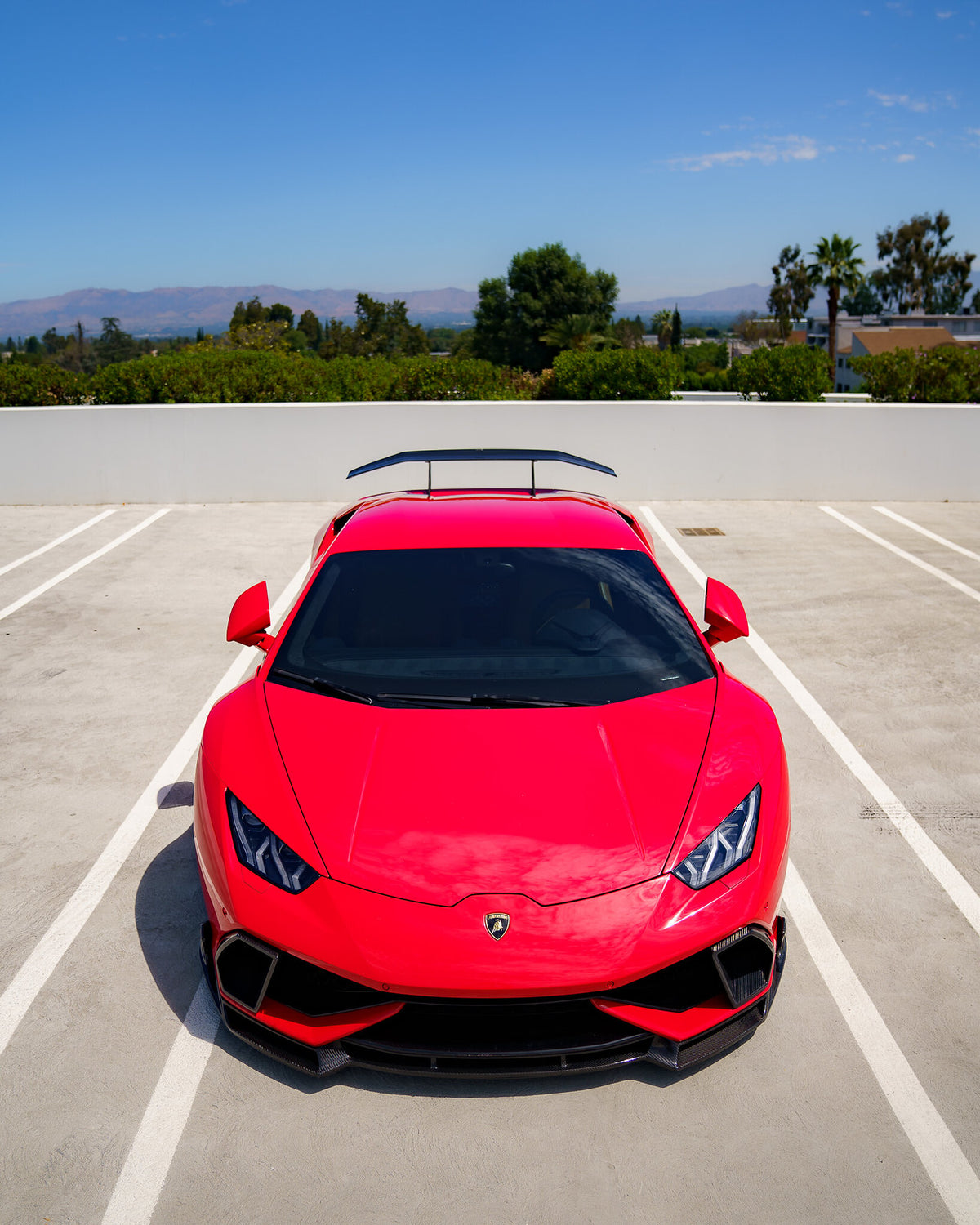 Vorsteiner Mondiale Carbon Fiber Front Spoiler fits Lamborghini Huracan LP580