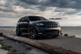 20" Velgen Classic5 V2 Gloss Black 20x10.5 Wheels Rims Fits Jeep Grand Cherokee