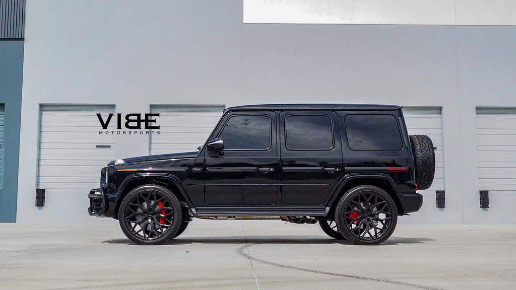 24" Vossen HF2 Gloss Black Concave Wheels Rims Fits G550 G55 G63 G65