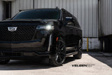 24" Velgen VFF-12 Black Forged Wheels Rims Fits 2015-2023 Cadillac Escalade