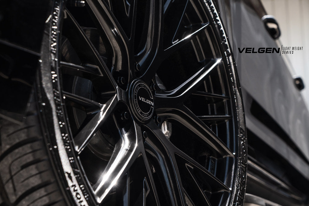 22" Velgen VFF-12 Black Forged Wheels Rims Fits 2015-2023 Cadillac Escalade