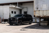 24" Velgen VFF-12 Black Forged Wheels Rims Fits 2015-2023 Cadillac Escalade