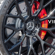 Mercedes-AMG G63 on AG Luxury AGL57 forged wheels, 23x10.5 in gloss black - Vibe Motorsports build, photo 5