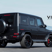 Mercedes-AMG G63 on AG Luxury AGL57 forged wheels, 23x10.5 in gloss black - Vibe Motorsports build, photo 6
