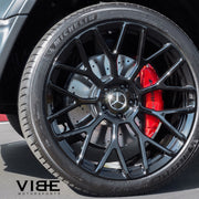 Mercedes-AMG G63 on AG Luxury AGL57 forged wheels, 23x10.5 in gloss black - Vibe Motorsports build, photo 8