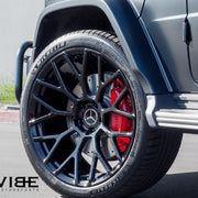 Mercedes-AMG G63 on AG Luxury AGL57 forged wheels, 23x10.5 in gloss black - Vibe Motorsports build, photo 10