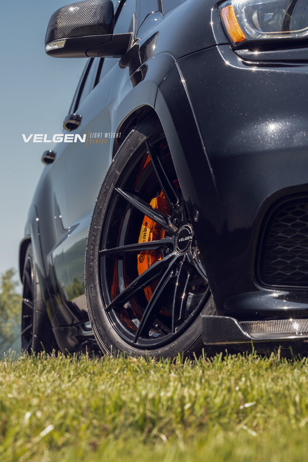 22" Velgen VF10 Gloss Black 22x10.5 Forged Wheels Rims Fits Jeep Grand Cherokee